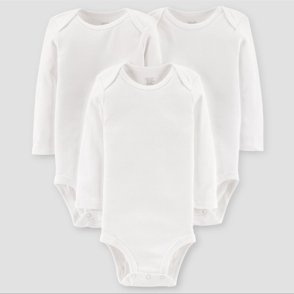 NEW Carters Long Sleeve 3pack